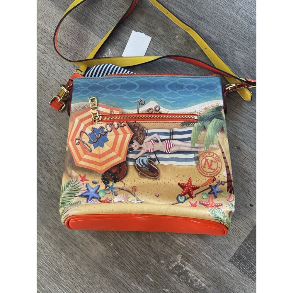 Nicole Lee "Vacation in Hawaii" Satchel / Crossbody Bag Purse New